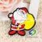 Custom christmas gift decoration PVC fridge magnet for different countries