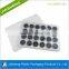 24 color plastic cosmetic eyeshadow packaging tray