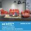 modern 100% top grain leather sofa set