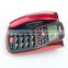 China factory direct office/hotel/home use red caller id corded phone