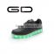 GD Glowing flashing shoes with LED light for dance