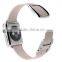 Original modern buckle band for apple watch smooth granada leather strap with magnetic closure innovative products for import