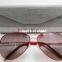 Brand new style leather wrapped foldable handmade glasses case