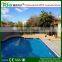 WPC crack-resistant decking from recycled plastic and wood powder with extruded plastic composite decking
