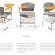 Plastic office chair wooden writing pad GS-2045A