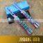 Stainless steel Two Handle Comb Blade Butterfly Training Knife Foldable Butterfly Knife Style Butterfly Hair Comb