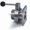 Weld Sanitary Butterfly Valve