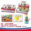 Newest plastic Animal folding cup,Baby educational toy stacking cup and nesting toy Folding cups, stack up cups beach set