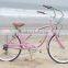 Unisex Blue Bike Single Speed Chopper Beach Bike Steel Beach Cruiser Bike Factory