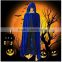 A-bomb Newest Hot Popular 4 Sizes Unisex Velvet Hooded Cloak Costumes Halloween Wizard Hooded Party Cape