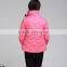Customized Outdoor short women's down jacket With Stand collar