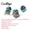 Multicolor Metal Charm Skull Beads For Paracord Bracelet Knife Lanyards Jewelry Making Accessories #FLQ076/78/80-MC