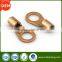 High precision ground terminal,round crimp terminal,round non-insulated terminal
