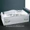 High quality beautiful acrylic hot tub, massage bathtub, hydro spa tub