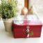vintage metal box with lock design