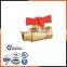 TEE Handle best sell high quality brass ball valve