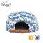 5 Panels Cotton Printed Flower Leisure Cap