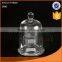 Food safe nice glass dome cake stand for America market