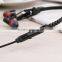 New technology zipper earphone free sample in ear headphones wholesale shenzhen zip earphone