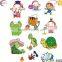 2015 Cheap pvc label sticker,sticker printing,cartoon kids foam stickers