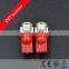 2015 New DC 12V T10 1.25W 5SMD 5050 Red LED bulb Car Lights Clearance Lights/Marker Light