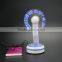 many models programme led flash fan flashing led mini message fan handheld fan