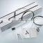 32x75mm 50W 6000K U hanging profile including suspensions endcaps and diffuser