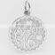 Zinc Alloy Sweet 16 Charms for Bracelet And Necklace Zinc Alloy Pendants And Charms