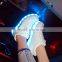 Ideal Fashions Novelty LED Light Up USB Charger Shoes Glow In The Darkness UNISES LED Shuffle Girl Elena in Youtube LED Shoes