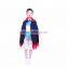 New design wholesale super hero satin cape halloween vampire capes for kids