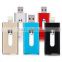 metal material 16gb-64gb otg usb flash drive 3 in 1