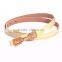 Decorative chain waist dress belt for women