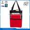 reusable shopping foldable bag with front zipper pocket