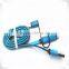 wholesale 2016 hot-sell painted 3 in 1type-c Multifunctional for iphone Android usb cable