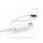 30cm MFi certified micro and 8 pin 2 in1 multi charge usb cable