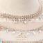 RASA-50 Generous Crystal Chiffon Evening Party Gown without Sleeve Soft A Line Pink Prom Dress for Special Occasion Party Real