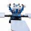 TM-R4 4-color manual Raincoat T-shirt screen printing Machine