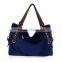 Rivet jeans tote bag woman fashion jean bags vintage-inspired cowboy handbags