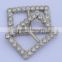 Crystal rhinestone decorative metal adjustable shoe buckle wholesale
