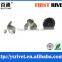 5-5 white zinc plated tubular steel rivet, brake lining rivet