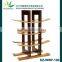 12-Bottle Bamboo Wine Rack