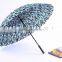 China Supplier 24K Best Windproof Solid PG Fabric Umbrella For Wind