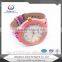 China Manufacturer Christmas Promotion Quartz Kids Gift Colorful Watch For Girl