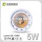 2700k 5w 220v cob led dimmable 3 years warranty gu10 led lamp