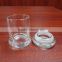 high quality 60ml cylinder votive candle glass holders with lid