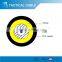 6 core aramid yarn strength field mobile optical fiber cable GJPFJU with PUR jacket