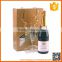 Custom printed glass wine gift box for wine