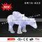 Outdoor LED Acrylic polar bear christmas decoration with LED light