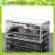 DDN-D029 ISO9001 Chinese Factory Made SGS Test Wholesale Crystal Clear Drawer Organizer
