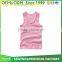 New style boy and girl blank sleeveless vest high quality cotton blank tank top